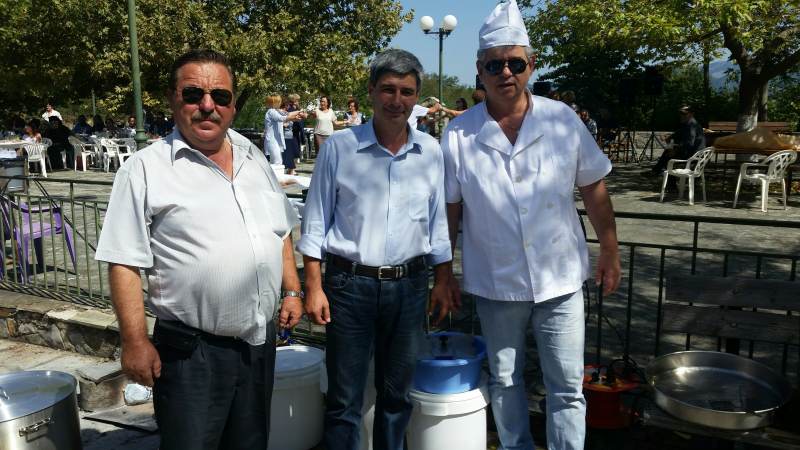 Στη γιορτή πατάτας στη Συκαμινέα Ελασσόνας ο Δημήτρης Παπαδημόπουλος