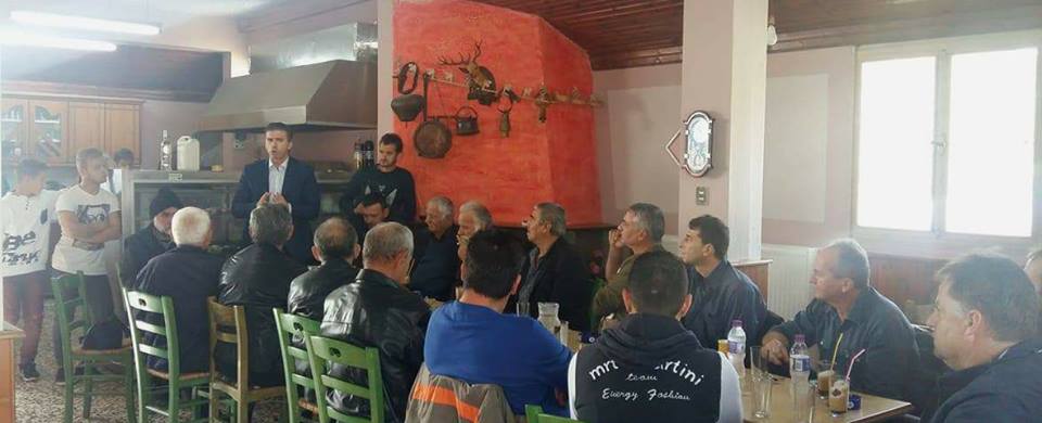 Στα Αμπέλια Βερδικούσιας ο Θανάσης Παιδής