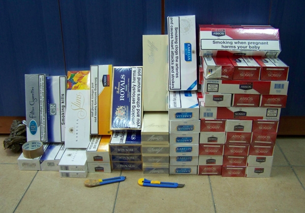 Συνελήφθη στην Ελασσόνα για λαθραία τσιγάρα