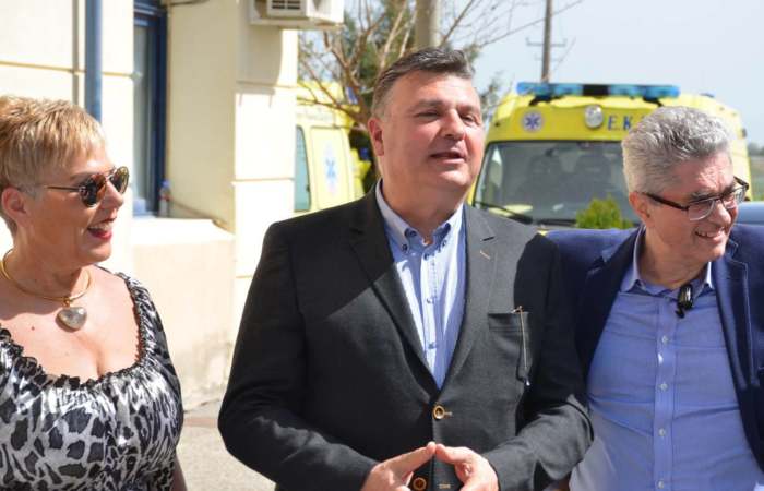 Στις υπηρεσίες του ΕΚΑΒ Ελασσόνας το νέο ασθενοφόρο
