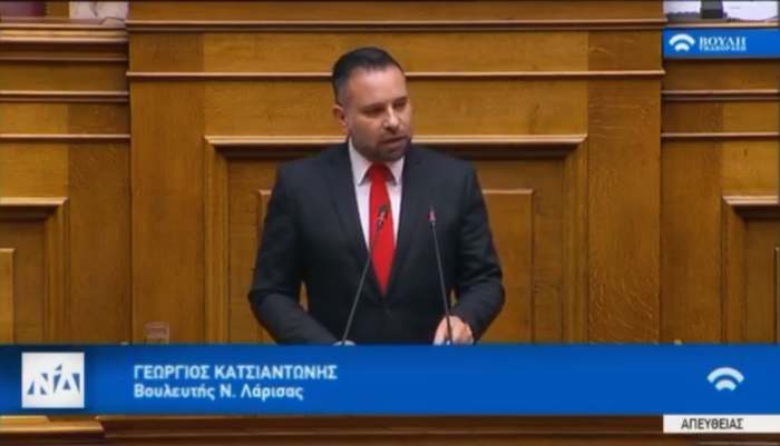 Κατσιαντώνης για Συμφωνία των Πρεσπών: ΟΧΙ στον κατήφορο της κυβέρνησης, που ανοίγει τα σύνορα για να «κλέψουν» την ιστορία μας