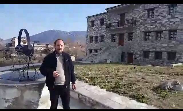 Ο υποψήφιος Δήμαρχος Ελασσόνας Δημήτρης Καρανικας στο μουσείο αγροτιάς των Αραδοσιβίων (VIDEO)