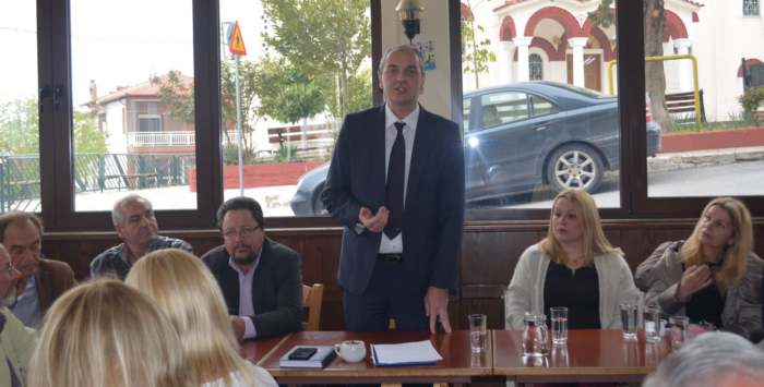 Ν. Γάτσας από Σαραντάπορο: “Να βγάλουμε την περιοχή μας από την απομόνωση