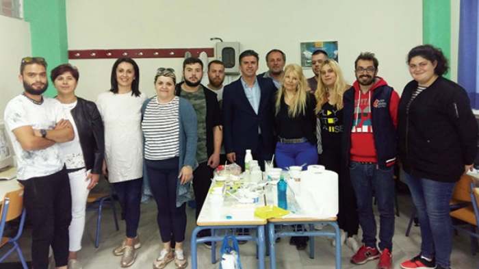 Στη Γαλακτοκομική Σχολή Ελασσόνας ο Θανάσης Παιδής