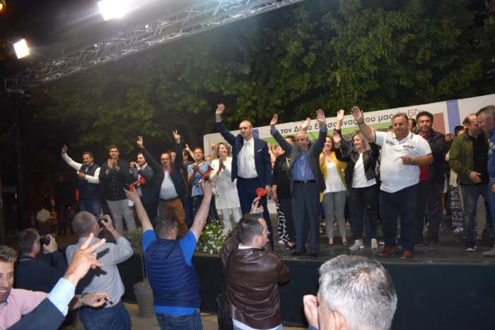 Εικόνες από την ομιλία του Νίκου Γάτσα