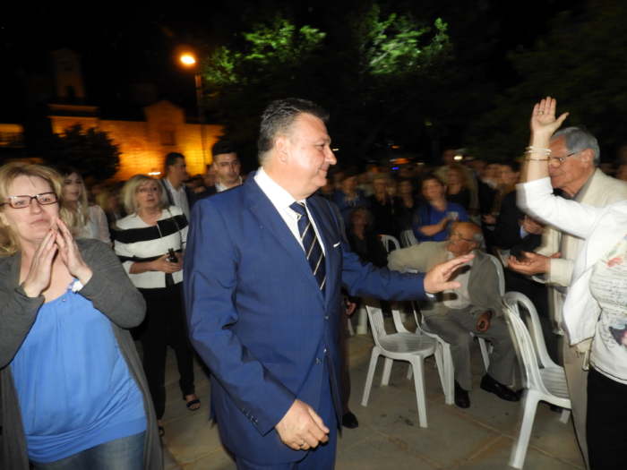 Κλικς από την ομιλία του Νίκου Ευαγγέλου