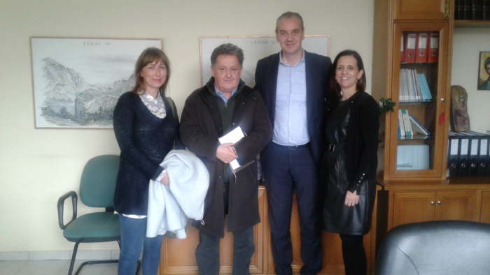 Συνάντηση πραγματοποίησε ο Δήμαρχος Ελασσόνας κ. Νίκος Γάτσας με την Περιφερειακή Διευθύντρια ΟΑΕΔ Θεσσαλίας