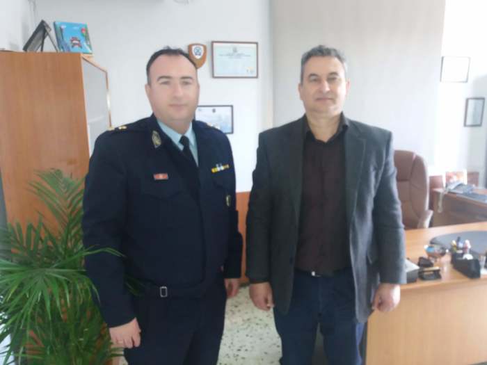 Στο Α.Τ. Ελασσόνας ο Βαγγέλης Αποστόλου