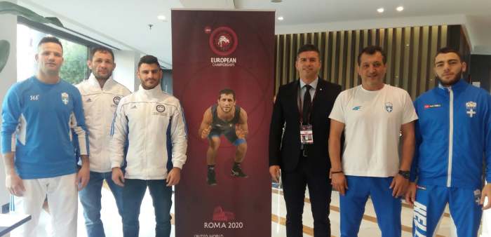Αρχηγός τη Εθνικής Ομάδας Πάλης στο Ευρωπαϊκό Πρωτάθλημα ο Θανάσης Παιδής
