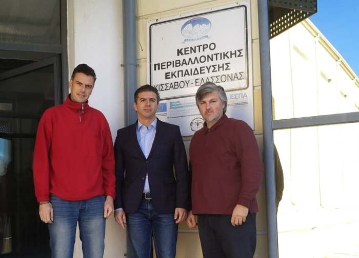Θανάσης Παιδής : Απαραίτητη η ενίσχυση του Κέντρου Περιβαλλοντικής Εκπαίδευσης Ελασσόνας