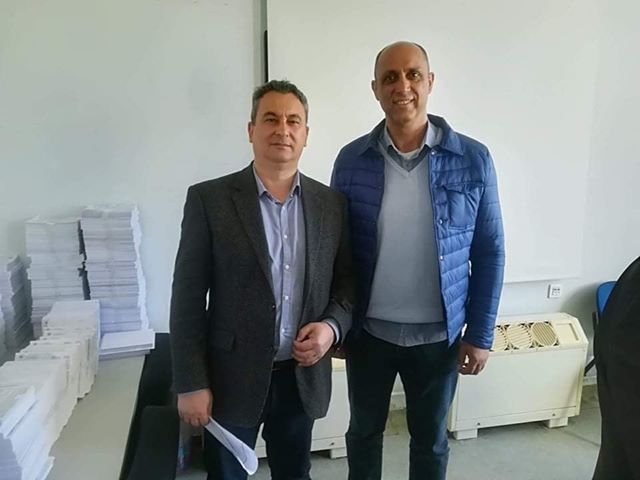 Συνάντηση με τον πρόεδρο εργαζομένων του ΕΚΑΒ Θεσσαλίας είχε ο Β. Αποστόλου