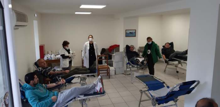 Με μεγάλη επιτυχία η εθελοντική αιμοδοσία του Δήμου Ελασσόνας