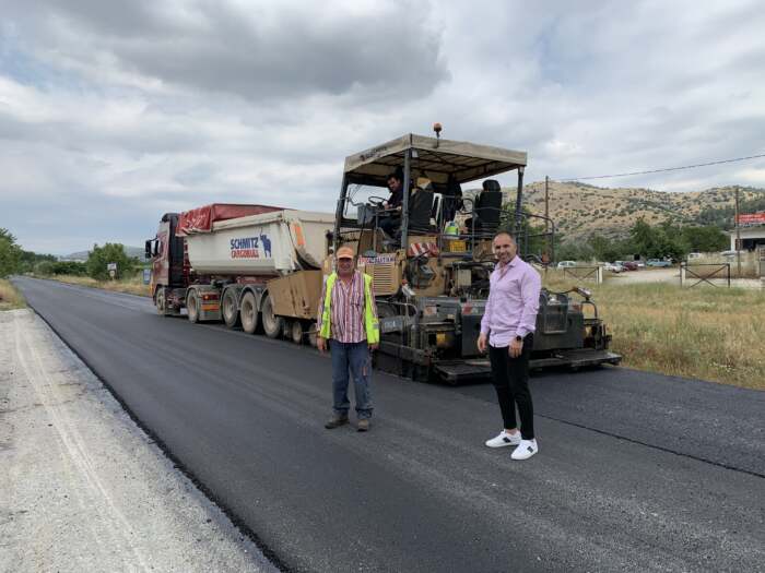 Έργα οδικής ασφάλειας 580.000 ευρώ από την Περιφέρεια Θεσσαλίας στα όρια της Βερδικούσιας