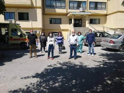 Κοινωνική προσφορά και αλληλεγγύη συλλόγων της επαρχίας στο Κέντρο Υγείας Ελασσόνας