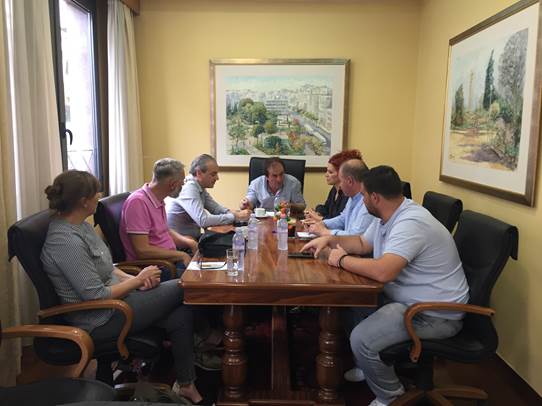 Συνάντηση της Διοίκησης του Επιμελητηρίου με τον Δήμο Ελασσόνας