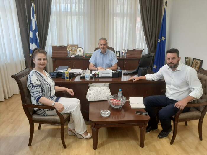Με το νέο προεδρείο του Δικτύου Καλλιτεχνών και Επιστημόνων συναντήθηκε ο Δήμαρχος Ελασσόνας