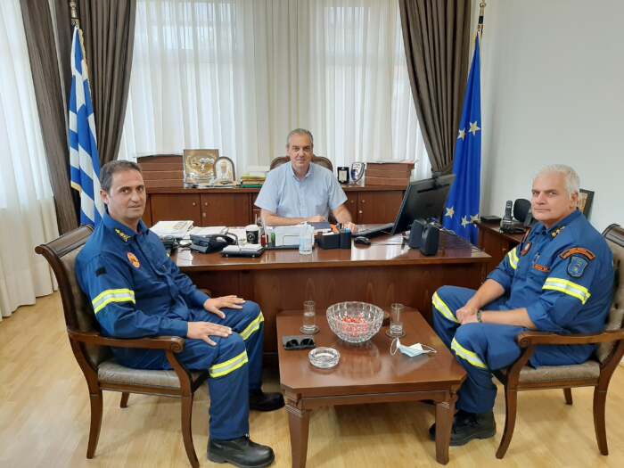 Συνάντηση του Διοικητή της 8ης ΕΜΑΚ με το δήμαρχο Ελασσόνας