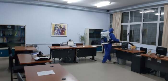 Συνεχίζονται οι απολυμάνσεις από το Δήμο Ελασσόνας