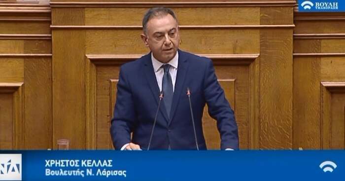 Στην Ελασσόνα ο Χ. Κέλλας ως εκπρόσωπος του Προέδρου της Βουλής