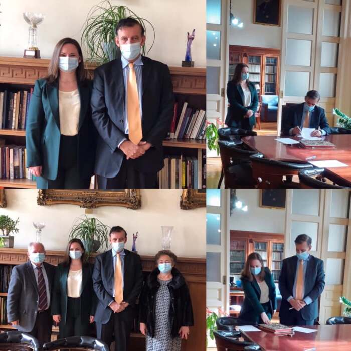 Ορκίστηκε Επίκουρη Καθηγήτρια Ενδοκρινολογίας η Λίνα Πάσχου από την Τσαριτσάνη