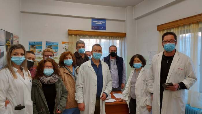 Πρώτη μέρα εμβολιασμών για το Κέντρο Υγείας Ελασσόνας
