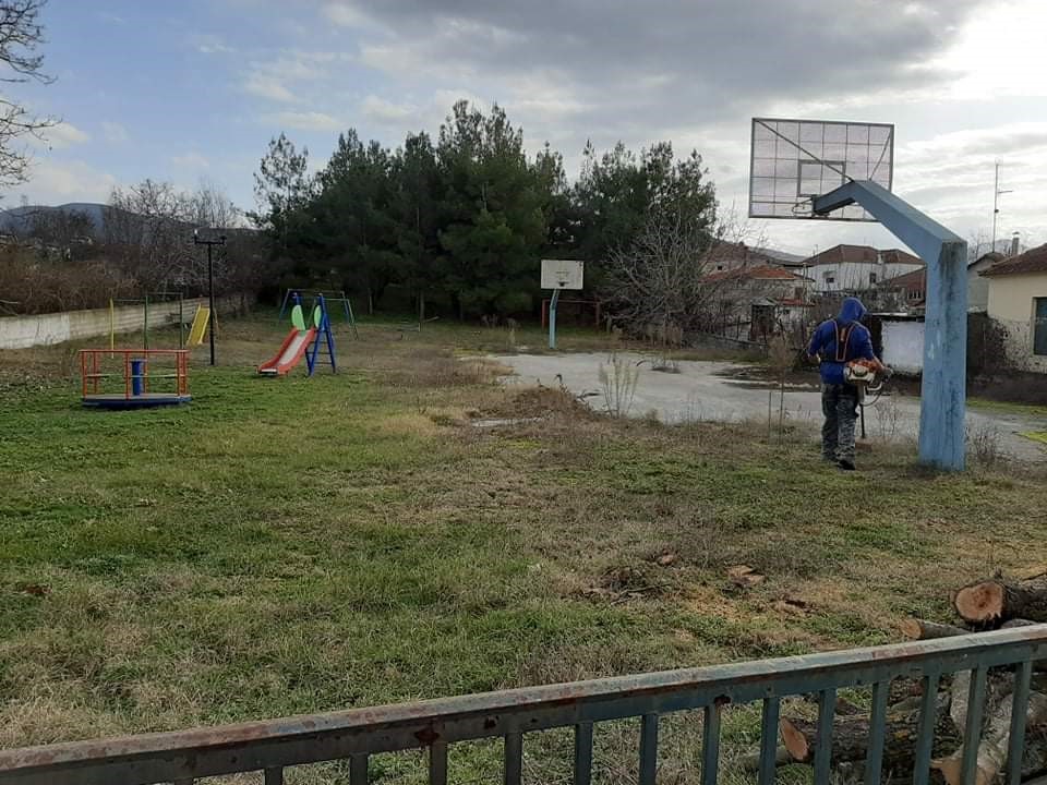 Σε Φλάμπουρο, Σκοπιά και Σπαρμό εντατικές εργασίες καθαριότητας και πρασίνου