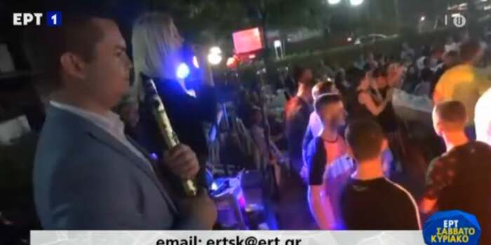 Ζευγάρι μουσικών από την Ελασσόνα μιλάει στα ΕΡΤ1 για τα LIVE του στο FACEBOOK – BINTEO