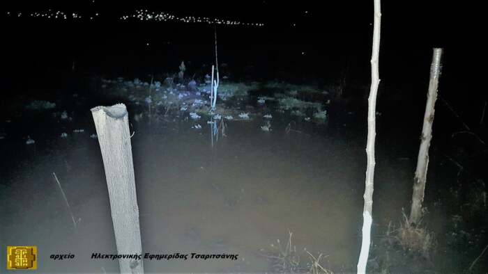 Ελασσόνα: Έντονη νεροποντή στην επαρχία μας άφησε το αποτύπωμά της – Άμεση η αντίδραση του δήμου