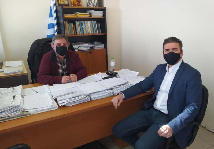 Στον ΕΛΓΑ ο Θανάσης Παιδής: Έρχονται αποζημιώσεις σε παραγωγούς της Ελασσόνας