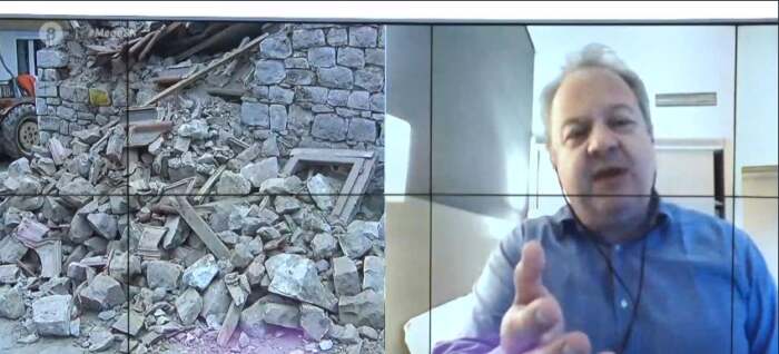 Παπαζάχος: Θα συνεχιστούν οι μετασεισμοί στην περιοχή της Ελασσόνας – Δεν αποκλείεται ένας ακόμη μέχρι 5,5 ρίχτερ