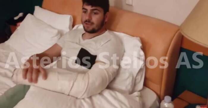Ο νεαρός που έπεσε από την σκεπή του σπιτιού του στο Δαμάσι την ώρα μετασεισμού εξιστορεί τα γεγονότα και συγκλονίζει (βίντεο)