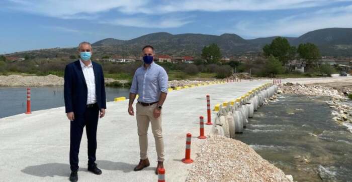 Σε χρόνο ρεκόρ η νέα ράμπα διέλευσης του Τιταρήσιου – Πιο εύκολη η κυκλοφορία μεταξύ Μεσοχωρίου-Βλαχογιαννίου – ΦΩΤΟ