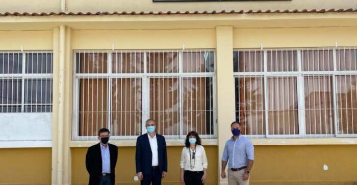 Δια ζώσης διδασκαλία ξανά στο Γυμνάσιο Δομένικου