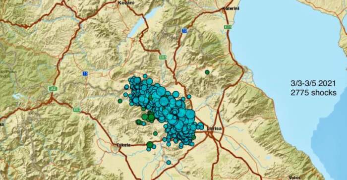 Σεισμός στην Ελασσόνα: Περισσότερες από 2.775 σεισμικές δονήσεις σε δύο μήνες – Τι αναφέρει ο σεισμολόγος Γ. Χουλιάρας