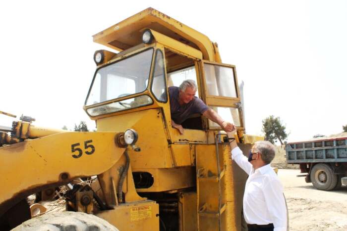 Έργα της Περιφέρειας για την αντιπλημμυρική προστασία ρεμάτων και ποταμών της Ελασσόνας επισκέφτηκε ο Κώστας Αγοραστός