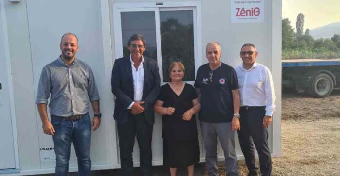 Οικίσκοι από την ΖΕΝΙΘ σε σεισμόπληκτες οικογένειες και της Ελασσόνας