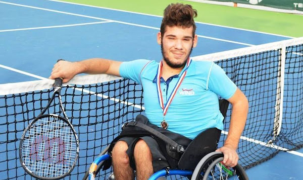 Στη Ρουμανία ο Ραφαήλ Πατρωνίδης για το Παγκόσμιο τουρνουά τένις με αμαξίδια