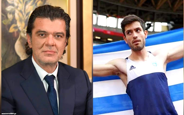 Συγχαρητήρια Ανδρέα Πάτση στον Γρεβενιώτη χρυσό Ολυμπιονίκη Μίλτο Τεντόγλου