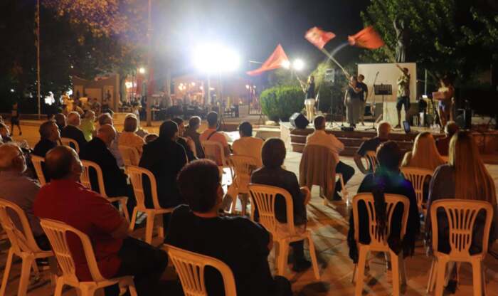 Μαζική η συμμετοχή του κόσμου στην εκδήλωση της Τσαριτσάνης στο πλαίσιο του 47ου Φεστιβάλ ΚΝΕ – «Οδηγητή – ΦΩΤΟ