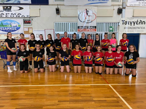 Ξεκίνησαν τα αγωνιστικά τμήματα του Γ.Σ.Ε. Ελασσόνας στο Βόλει