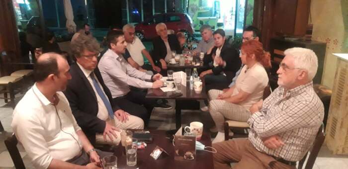 Στην Ελασσόνα συνομίλησαν με πολίτες και φορείς οι Περιφερειακοί σύμβουλοι της παράταξης “Η Θεσσαλία στην Καρδιά μας”