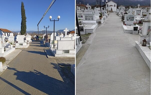 ΔΗΜΟΣ ΕΛΑΣΣΟΝΑΣ: ΣΥΝΤΗΡΗΘΗΚΑΝ ΚΟΙΜΗΤΗΡΙΑ ΣΕ 6 ΟΙΚΙΣΜΟΥΣ