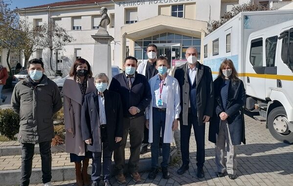 ΔΩΡΕΑ ΕΝΟΣ ΚΑΡΔΙΟΛΟΓΙΚΟΥ ΥΠΕΡΗΧΟΤΟΜΟΓΡΑΦΟΥ ΑΠΟ ΤΟΝ ΔΗΜΟ ΕΛΑΣΣΟΝΑΣ ΣΤΟ Γ.Ν. ΛΑΡΙΣΑΣ