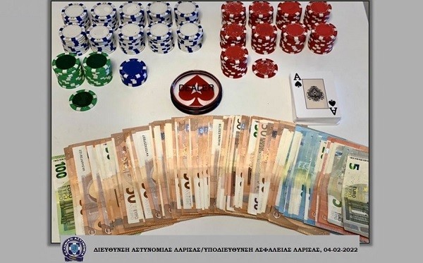 8 ΣΥΛΛΗΨΕΙΣ ΓΙΑ ΠΟΚΕΡ ΣΤΗΝ ΕΛΑΣΣΟΝΑ