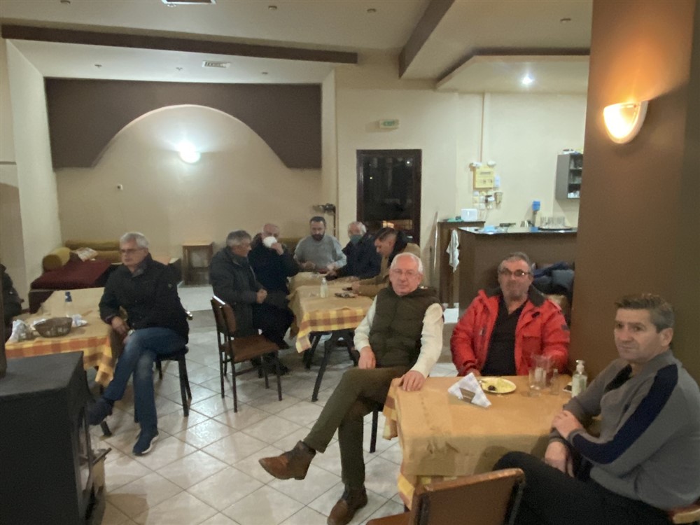 Στην κοινότητα Ευαγγελισμού μέλη της διοίκησης του Δήμου Ελασσόνας