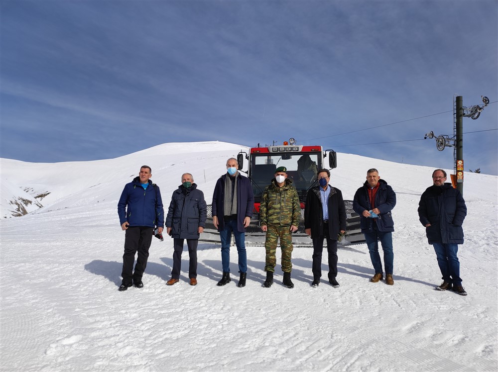 Ν. Γάτσας: «Πύλη» εισόδου στον Όλυμπο το Χιονοδρομικό Κέντρο στις Βρυσοπούλες