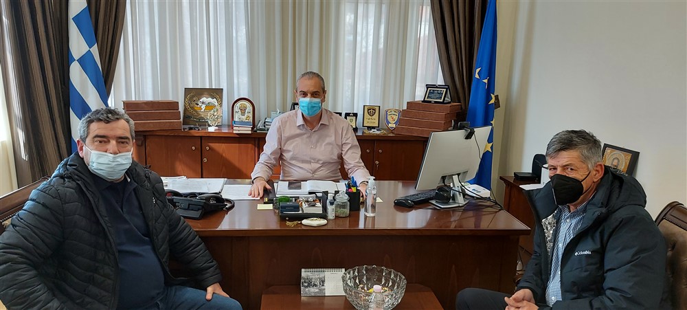 Συνάντηση Δημάρχου Ελασσόνας με εκπροσώπους των «Σφαγείων Ολύμπου»