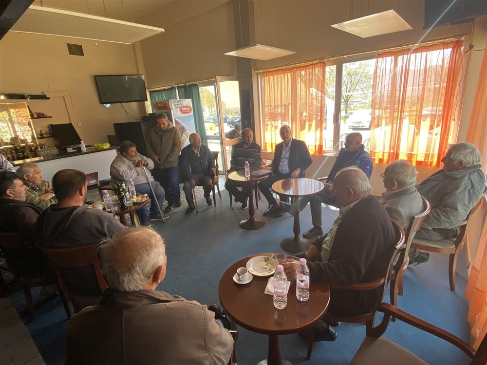 Στην Κλεισούρα, την Ολυμπιάδα και τον Λόφο ο Δήμαρχος και αντιδήμαρχοι Ελασσόνας