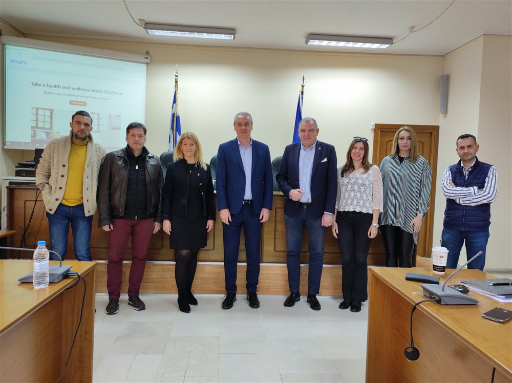 Με την Πανελλήνια Ομοσπονδία Αργυροχρυσοχόων Ωρολογοποιών ο δήμαρχος Ελασσόνας Ν. Γάτσας