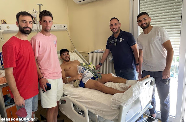 Με επιτυχία η χειρουργική επέμβαση του Γιάννη Κυρίτση